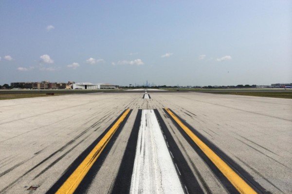 Midway airport runway