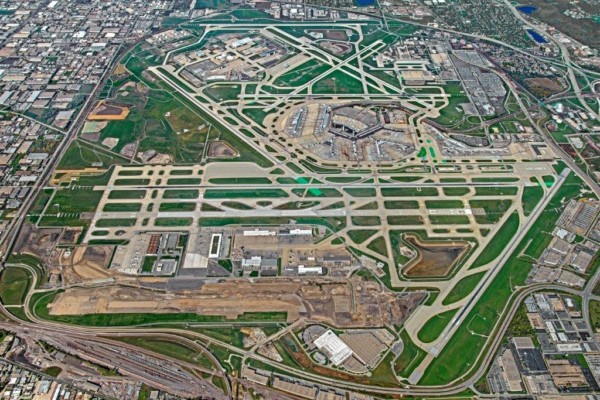 O'Hare Airport from above